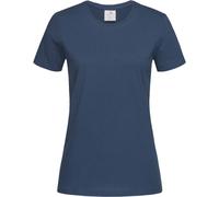 S141 Stedman® klassisches T-Shirt kurzarm für Damen Navy Blue S