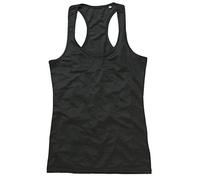 Stedman Damen Top Active 140 Tank Top, Schwarz (Black Opal 102), Large (Herstellergröße: L)