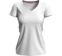 S9710 Stedman® CLAIRE V-Ausschnitt T-Shirt für Damen White S