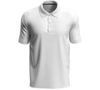 Stedman Henry Polo Short Sleeve Weiß Baumwolle Small Herren