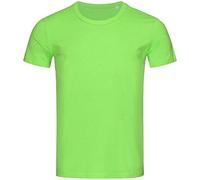 Stedman Apparel Herren Ben Crew Neck/ST9000 Premium Regular Fit Classic Kurzarm T-Shirt Gr. S, Neongrün