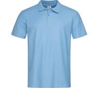 Stedman Herren Piqué Polo ST3000 light blue L