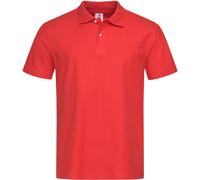 Stedman Herren Piqué Polo ST3000 scarlet red 3XL