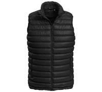Stedman Herren Steppweste ohne Kapuze - Schwarz | L