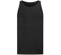Stedman Tank Top For Men Schwarz Baumwolle Medium Herren