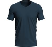 Stedman Herren Clive (V-Neck)/ST9610 Premium T-Shirt, Marineblau, L