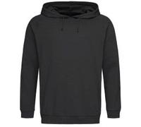 Stedman Hooded Sweatshirt Unisex Schwarz Baumwolle X-Small