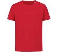 Stedman Kinder Sport Shirt T-Shirt ST8170 crimson red L (146/152)