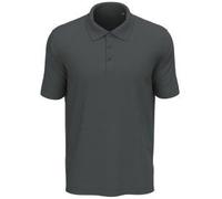 Stedman Lux Short Sleeve Polo Dunkelgrau Baumwolle Large Herren