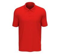 Stedman Lux Short Sleeve Polo Rot Baumwolle Large Herren