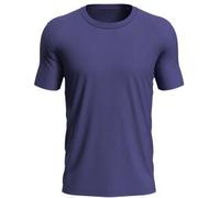 Stedman Morgan Crew Neck Dunkelviol. ringgesponnene Baumwolle Large Herren