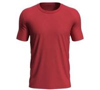 Stedman Morgan Crew Neck Rot ringgesponnene Baumwolle Medium Herren