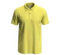 Stedman Polo Men Gelb Baumwolle Small Herren