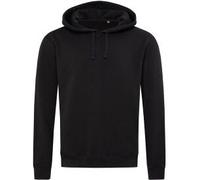 Stedman Recycled Unisex Sweat Hoodie Schwarz Large
