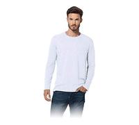Stedman ST2500_Whim Basics T-Shirt Mit Langen Ärmel, Weiß, M Größe