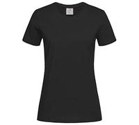 Stedman T-Shirt ST2600_BLOM Basics, kurzarm, Damen, Schwarz, Größe M