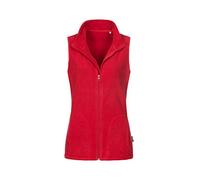 Stedman ST5110 Damen Weste Active Fleece Jacke - M, Rot M,Rot