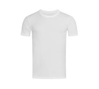 Stedman Stars ST9020 Herren Morgan Slim Fit Rundhals T-Shirt, weiß, S