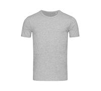 Stedman Stars ST9020 Herren T-Shirt Morgan Slim Fit Rundhalsausschnitt Gr. S, grey heather