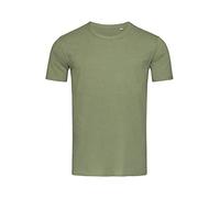 Stedman Stars ST9020 Herren T-Shirt Morgan Slim Fit Rundhalsausschnitt Gr. S, military green