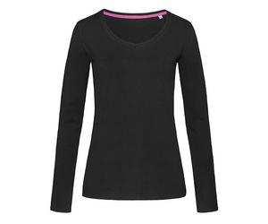 Stedman - Stretch Long Sleeve Women Black Opal - Gr. - XS