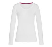 Stedman - Stretch Long Sleeve Women White - Gr. - L