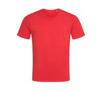 Stedman - Stretch-T Relaxed Scarlet Red - Gr. - XL