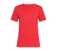 Stedman - Stretch-T Relaxed Women Scarlet Red - Gr. - L