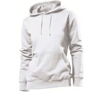Stedman Sweatshirt Hooded Women Weiß Medium Damen
