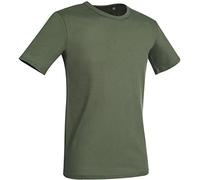 Stedman T-Shirt Morgan Crew Neck Grün Military Green XL