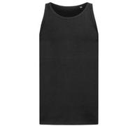 Stedman Tank Top For Men Schwarz Baumwolle Small Herren