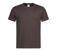 Stedman Classic-T Men Klassisches Rundhals-T-Shirt Herren, Größe:M, Farbe:Dark Chocolate