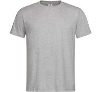Stedman T-Shirt Classic Coton Kurzarm Baumwolle Herren 3XL Grau