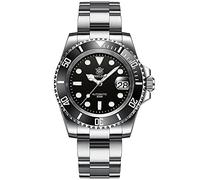 STEELDIVE 1953 NH35 Automatikuhren für Herren, 300 m, wasserdicht, Edelstahl, Taucheruhr, BGW9, leuchtendes Saphirglas, mechanische NH35 Armbanduhr für Herren, Blau, M, Modern