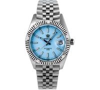 STEELDIVE SD1933 Water Ghost Herren-Armbanduhr, 200 m, wasserdicht, Saphirglas, NH35, automatische blaue Edelstahl-Uhren, color 1