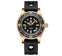 STEELDIVE SD1952S Automatische mechanische Bronze Herren Armbanduhr NH35A Keramik Lünette Saphirglas Klassische Taucheruhren, V 2, Classic