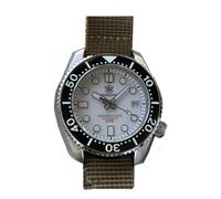 Steeldive SD1968 Weiße Keramik-Lünette Taucheruhr für Herren, Edelstahl, 300 m, wasserdicht, NH35, automatische Sportuhr, V 3, Taucheruhr