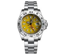STEELDIVE SD1992 NH34 Uhrwerk GMT Herren Uhren 41 mm blau leuchtend 300 m Herren Taucheruhr Saphirglas, V 2, modisch