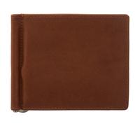 STEFANO Dollarclip mit Kartenfächern 475-032 cognac