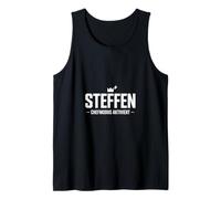 Steffen Chefmodus Aktiviert Krone Blitz Spruch Boss Tank Top