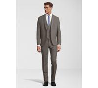 Steffen Klein Anzug Herren Slim Fit taupe, 54