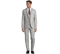 Steffen Klein Anzug Slim Fit Herren Slim Fit hellgrau, 50