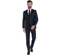 Steffen Klein Herren Designer Anzug - Slim Fit - Größe 50 - Zweiteiler Business Anzug - Marine