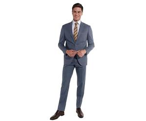 steffenklein classy gentleman Herren Anzug Regular Fit Elastisch