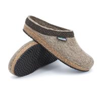 108 Comfort Wollfilz Clogs Filzpantoffeln braun Mittel - Stegmann 44.0