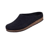Stegmann 208 Filz-Clog für Damen & Herren aus Merino-Filz - Pantoffel mit Kork-Sohle - Hausschuh Made in Tirol Graphite | 46