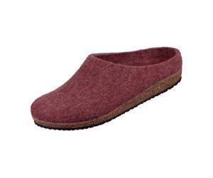 Stegmann Comfort Wollfilz Clogs 208 für Damen, rot, Größe 37 EU