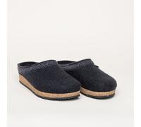 Stegmann Filzclog 108 aus 100% edler Merino-Wolle für Damen & Herren | Hochwertiger Filz-Hausschuh - Made in Tirol graphite 39