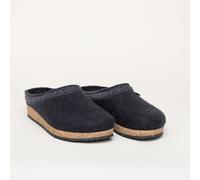 Stegmann Filzclog 108 aus 100% edler Merino-Wolle für Damen & Herren | Hochwertiger Filz-Hausschuh - Made in Tirol graphite 47