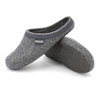 Stegmann 127 Unisex Wollfilz-Pantoffeln Grau (Grey), Gr. 41